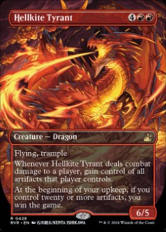 Hellkite Tyrant Ravnica Remastered Alternate Art
